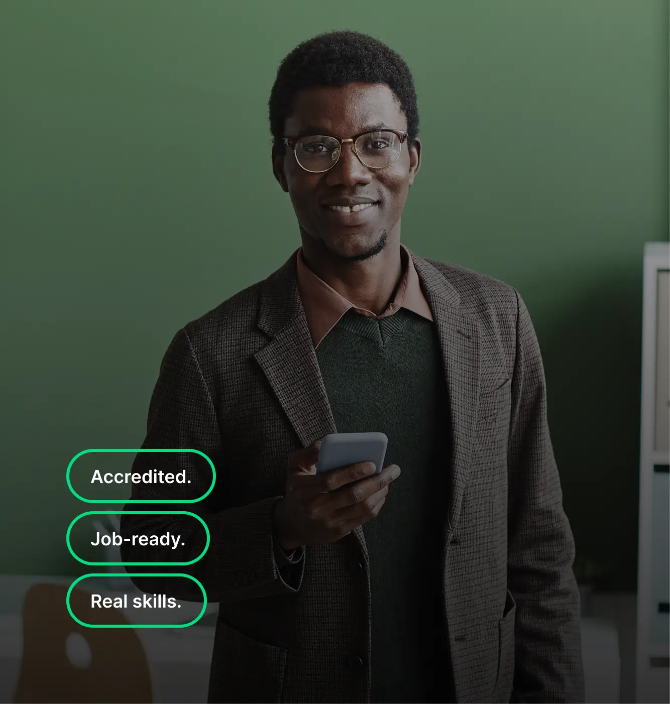 A student accessing LearnSquad